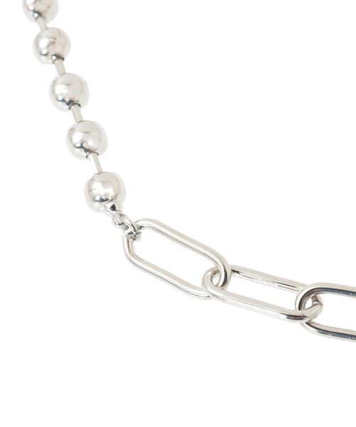 earth music&ecology（アースミュージックアンドエコロジー）の「マンテルチェーンMIXネックレス（ネックレス・レディース・ゴールド/シルバー・FREE）」の13枚目の写真