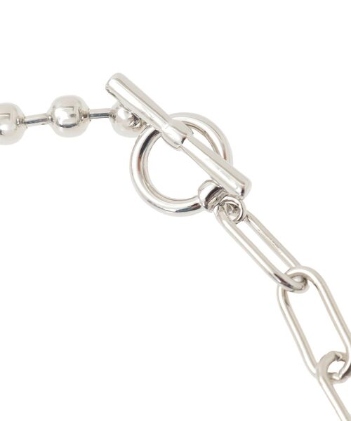 earth music&ecology（アースミュージックアンドエコロジー）の「マンテルチェーンMIXネックレス（ネックレス・レディース・ゴールド/シルバー・FREE）」の14枚目の写真