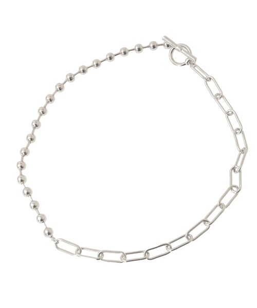 earth music&ecology（アースミュージックアンドエコロジー）の「マンテルチェーンMIXネックレス（ネックレス・レディース・ゴールド/シルバー・FREE）」の16枚目の写真