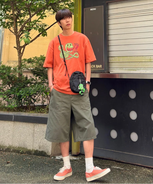 AGOD（エージーオーディー）の「カーペンター パティグツイル バミューダショーツ [ライトカーキ]（その他パンツ・レディース・その他・SMALL/MEDIUM/LARGE/X-LARGE）」の16枚目の写真