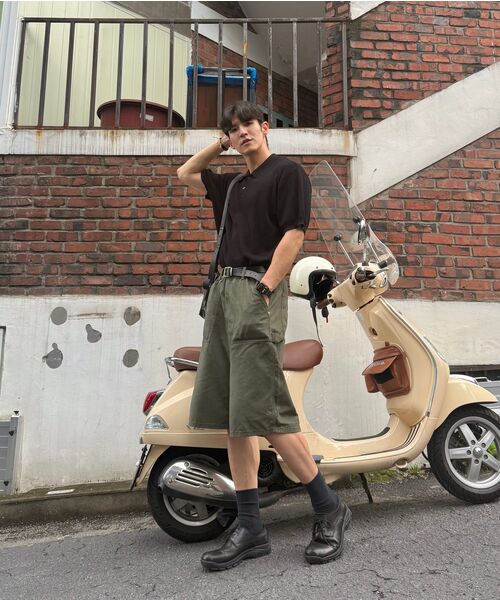 AGOD（エージーオーディー）の「カーペンター パティグツイル バミューダショーツ [ライトカーキ]（その他パンツ・レディース・その他・SMALL/MEDIUM/LARGE/X-LARGE）」の7枚目の写真