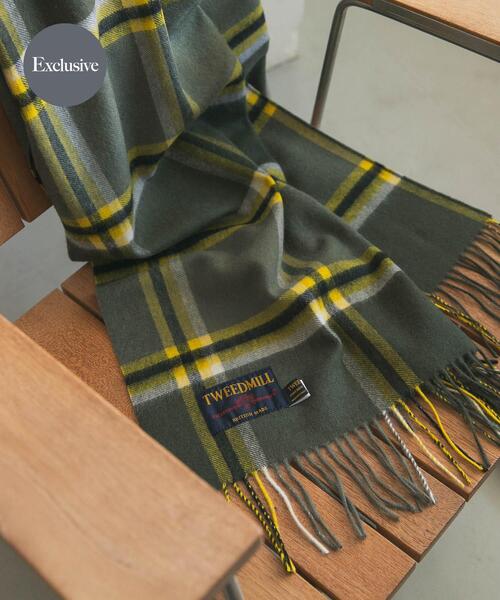 一部別注カラー』TWEED MILL Lambswool Stole（マフラー）｜TWEED MILL