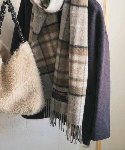 一部別注カラー』TWEED MILL Lambswool Stole（マフラー）｜TWEED MILL