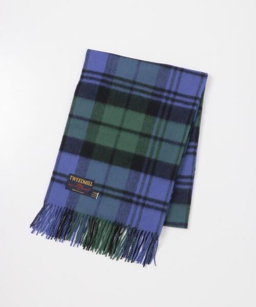 TWEED MILL(ツイードミル)の「『一部別注カラー』TWEED MILL Lambswool Stole(マフラー・レディース・ダークブラウン/グリーン系その他/ブルー系その他/グレー系その他/ブラウン系その他/イエロー系その他・FREE)」の19枚目の写真