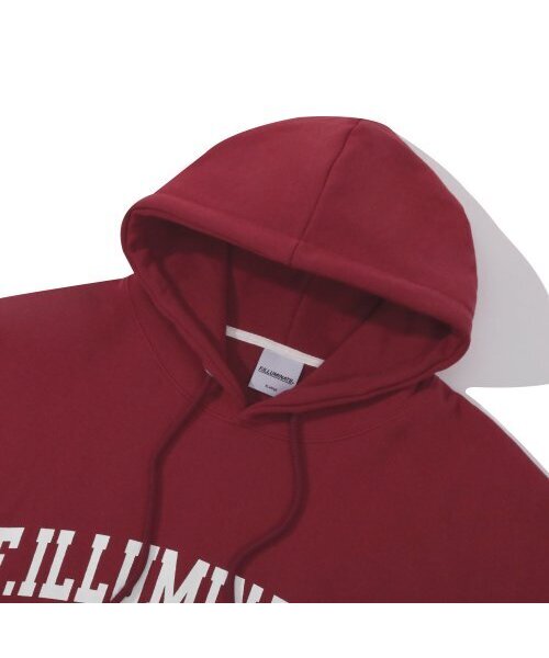 F.ILLUMINATE(フィルミネイト)の「オーバーフィットアーチロゴフーディーワイン(パーカー・レディース・その他・SMALL/MEDIUM/LARGE/X-LARGE)」の2枚目の写真