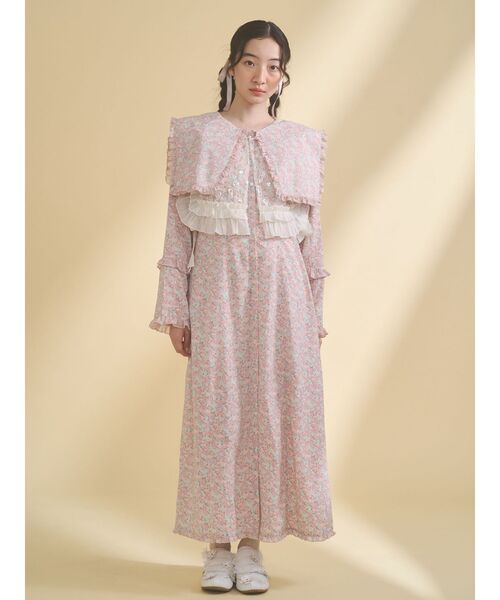 merry jenny（メリージェニー）の「BIGフラワーワンピース（ワンピース・レディース・ブルー/ラベンダー/ピンク・FREE）」の11枚目の写真