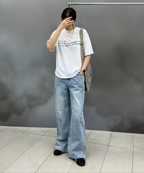 INSILENCE(インサイロンス)の「ディストロイドペインテッドデニムパンツBLUE(デニムパンツ・レディース・その他・SMALL/MEDIUM/LARGE)」の9枚目の写真
