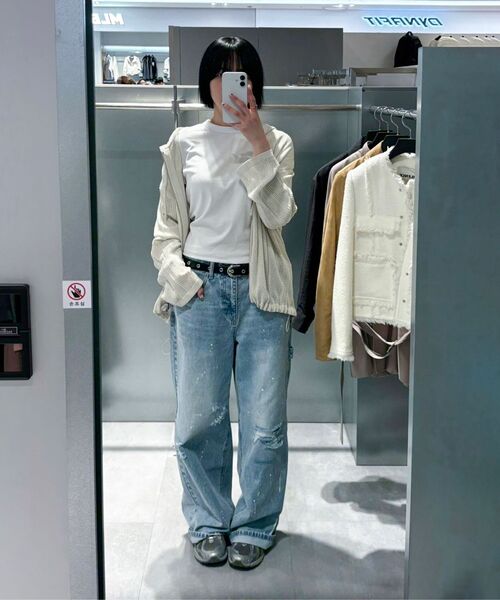 INSILENCE(インサイロンス)の「ディストロイドペインテッドデニムパンツBLUE(デニムパンツ・レディース・その他・SMALL/MEDIUM/LARGE)」の19枚目の写真