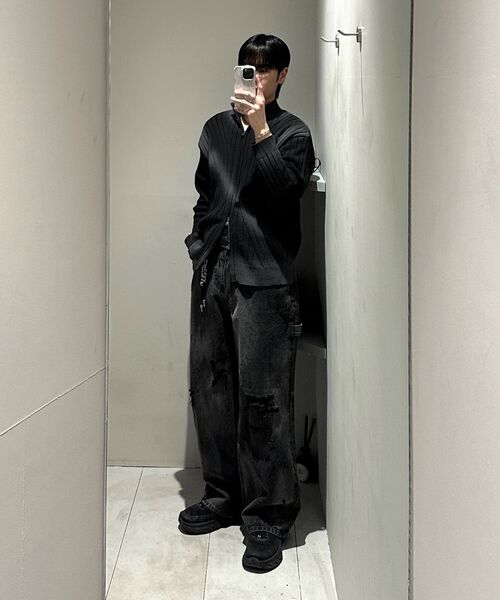 INSILENCE(インサイロンス)の「ディストロイドペインテッドデニムパンツBLUE(デニムパンツ・レディース・その他・SMALL/MEDIUM/LARGE)」の20枚目の写真