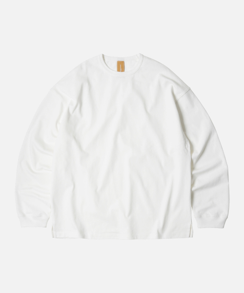 FRIZMWORKS(フリズムワークス)の「OG DOUBLE RIB L/S TEE _ WHITE(Tシャツ/カットソー・メンズ・その他・LARGE/X-LARGE/SMALL/MEDIUM)」の1枚目の写真