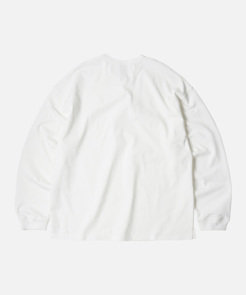 FRIZMWORKS(フリズムワークス)の「OG DOUBLE RIB L/S TEE _ WHITE(Tシャツ/カットソー・メンズ・その他・LARGE/X-LARGE/SMALL/MEDIUM)」の2枚目の写真