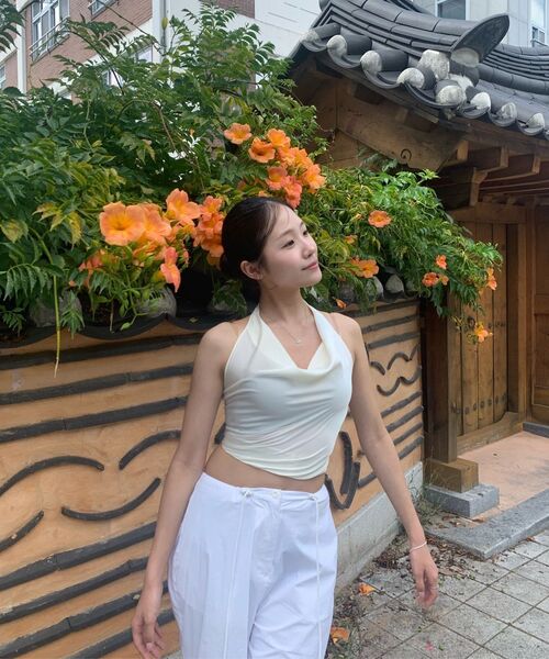 MUSINSA STANDARD WOMAN（ムシンサスタンダードウーマン）の「ウィメンズパラシュートパンツ[ホワイト]（スウェットパンツ・レディース・その他・30/24/26/28/22）」の15枚目の写真