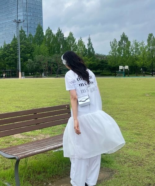 MUSINSA STANDARD WOMAN（ムシンサスタンダードウーマン）の「ウィメンズパラシュートパンツ[ホワイト]（スウェットパンツ・レディース・その他・30/24/26/28/22）」の19枚目の写真