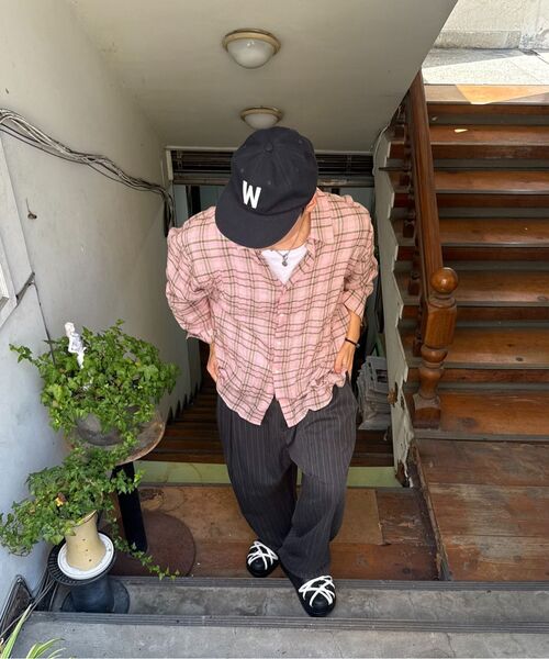 TAKEASY（テイクイージー）の「ヴィンテージアプリケロゴキャップ（ディープネイビー）（キャップ・メンズ・その他・FREE）」の5枚目の写真