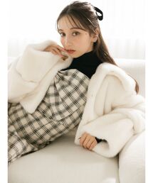 dazzlin(ダズリン)のビットショートミンクライクファーコート(その他アウター)