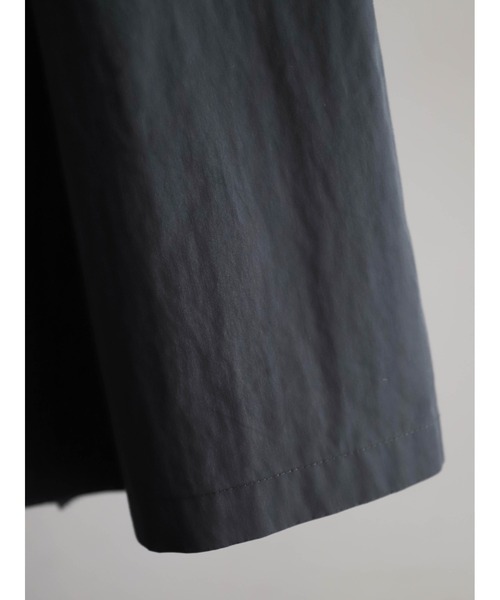 FIL DE FER（フィルデフェール）の「コットンナイロンギャバ　カーゴスカート（スカート・レディース・カーキ/グレー・FREE）」の8枚目の写真