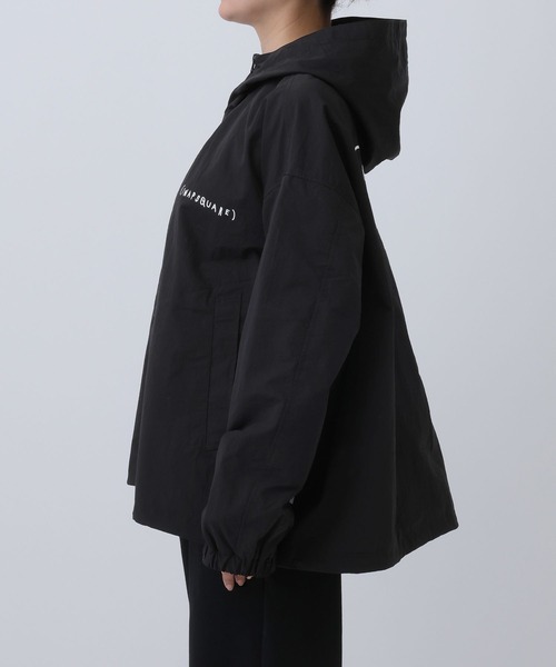 ALAND(エーランド)の「【UNISEX】ALAND×INAPSQUARE/フードジャケット(ナイロンジャケット・レディース・ブラック/ネイビー・LARGE/SMALL)」の14枚目の写真
