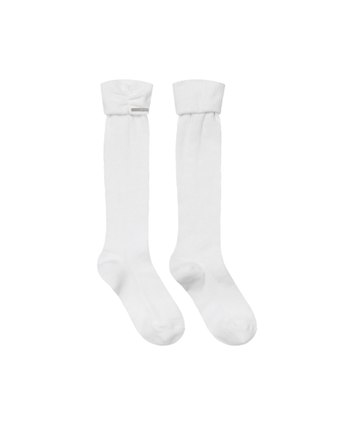 Miseki SEOUL(ミセキソウル)の「Shirring knee socks IVORY(ソックス/靴下・レディース・その他・OS)」の2枚目の写真