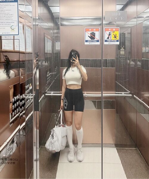 Miseki SEOUL(ミセキソウル)の「Shirring knee socks IVORY(ソックス/靴下・レディース・その他・OS)」の6枚目の写真