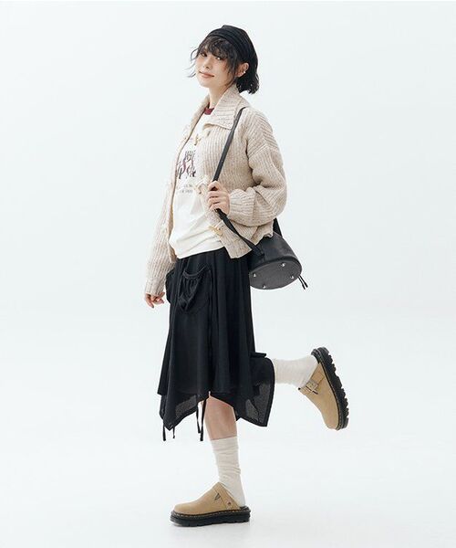 Miseki SEOUL(ミセキソウル)の「Shirring knee socks IVORY(ソックス/靴下・レディース・その他・OS)」の12枚目の写真