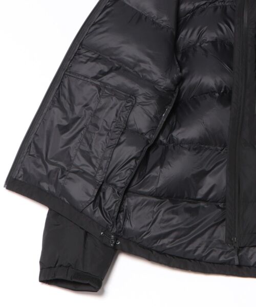 CAMP7（キャンプセブン）の「【CAMP7】ダウンミックス防風アクティブジャケット (耐久撥水 / 軽量 / 保温性 / レギュラーフィット / ナイロン / 中わた / ドットボタン / アウトドア)（ダウンジャケット/コート・メンズ・ブラック/ダークグレー/グレー・M/L/XL/S）」の17枚目の写真