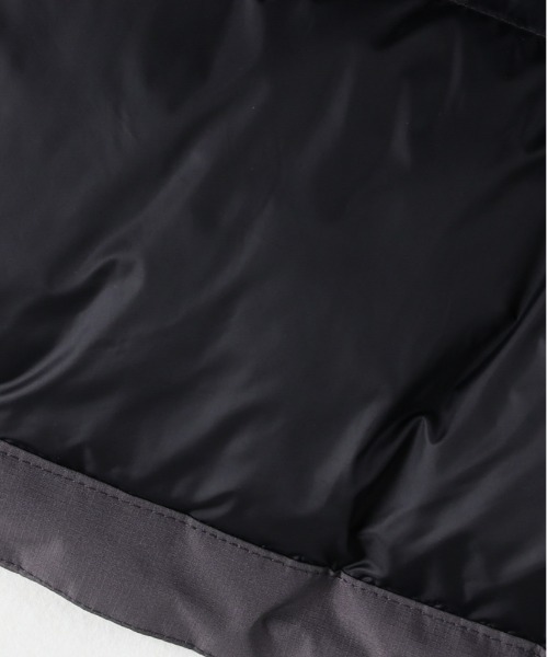CAMP7（キャンプセブン）の「【CAMP7】ダウンミックス防風アクティブジャケット (耐久撥水 / 軽量 / 保温性 / レギュラーフィット / ナイロン / 中わた / ドットボタン / アウトドア)（ダウンジャケット/コート・メンズ・ブラック/ダークグレー/グレー・M/L/XL/S）」の15枚目の写真