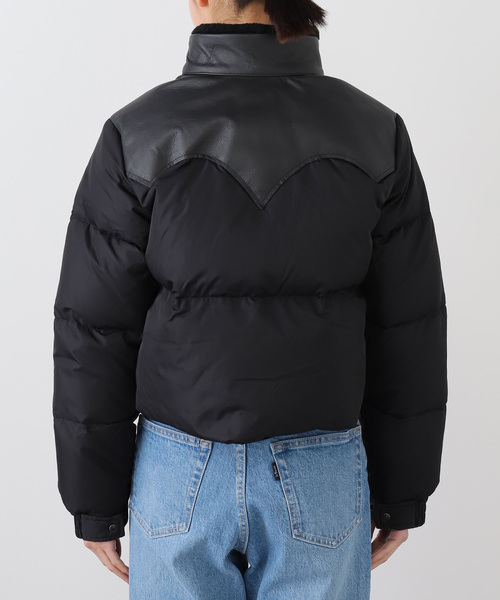 Rocky Mountain FeatherBed（ロッキー マウンテン フェザーベッド）の「ROCKY MOUNTAIN FEATHERBED ANNELLE JACKET 210-252-02：ダウンジャケット（ダウンジャケット/コート・レディース・ブラック・FREE）」の7枚目の写真