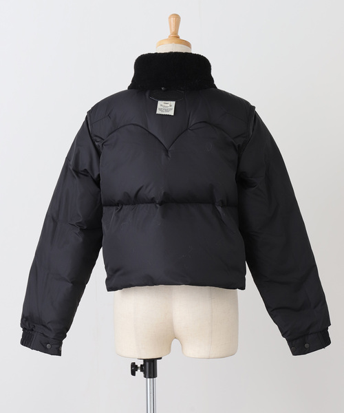 Rocky Mountain FeatherBed（ロッキー マウンテン フェザーベッド）の「ROCKY MOUNTAIN FEATHERBED ANNELLE JACKET 210-252-02：ダウンジャケット（ダウンジャケット/コート・レディース・ブラック・FREE）」の14枚目の写真