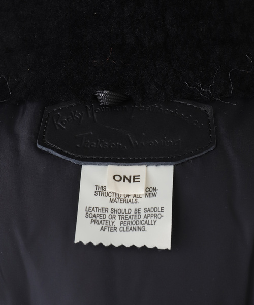 Rocky Mountain FeatherBed（ロッキー マウンテン フェザーベッド）の「ROCKY MOUNTAIN FEATHERBED ANNELLE JACKET 210-252-02：ダウンジャケット（ダウンジャケット/コート・レディース・ブラック・FREE）」の15枚目の写真