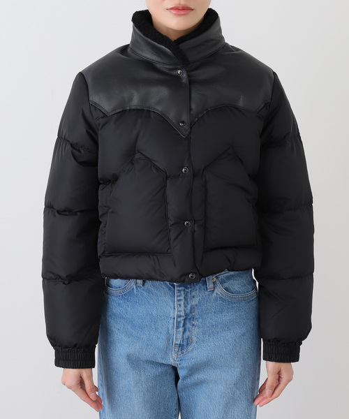 Rocky Mountain FeatherBed（ロッキー マウンテン フェザーベッド）の「ROCKY MOUNTAIN FEATHERBED ANNELLE JACKET 210-252-02：ダウンジャケット（ダウンジャケット/コート・レディース・ブラック・FREE）」の19枚目の写真