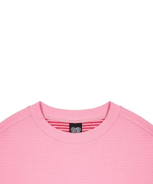 LUVISTRUE（ラヴイズトゥルー）の「NM SHINING STRIPE MTM(PINK)（スウェット・レディース・その他・FREE）」の4枚目の写真