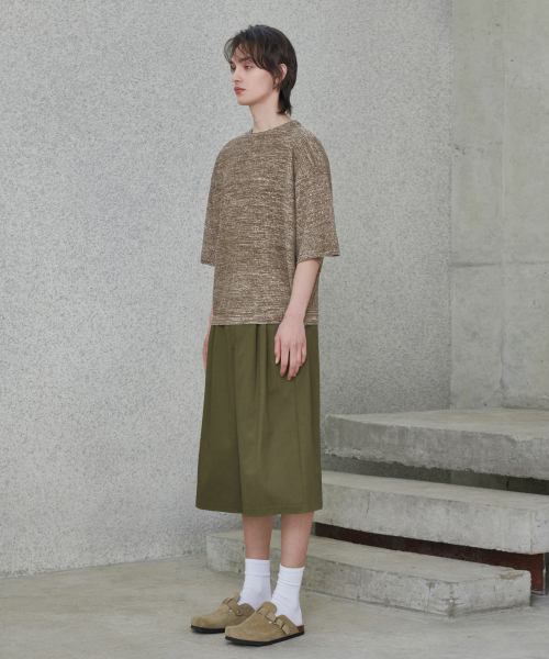 GLW(ジーエルダブリュ)の「コットンバミューダパンツカーキ(その他パンツ・レディース・その他・LARGE/SMALL/MEDIUM)」の4枚目の写真