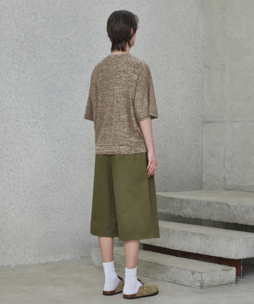 GLW(ジーエルダブリュ)の「コットンバミューダパンツカーキ(その他パンツ・レディース・その他・LARGE/SMALL/MEDIUM)」の5枚目の写真