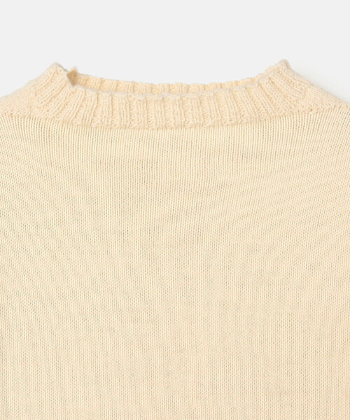 Le Tricoteur（ルトリコチュール）の「Le Tricoteur | トラディショナル ウールガンジーセーター UNISEX（ニット/セーター・レディース・Nat/ブルー系その他5/オートミール/ネイビー・38/42/36/40/44）」の16枚目の写真