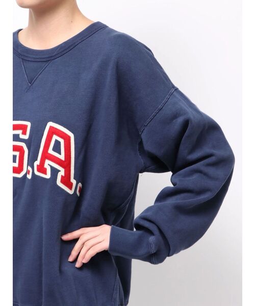 Ungrid(アングリッド)の「【Ca】RALPH LAUREN POCNVFM2-LO(Tシャツ/カットソー・レディース・ネイビー・FREE)」の7枚目の写真