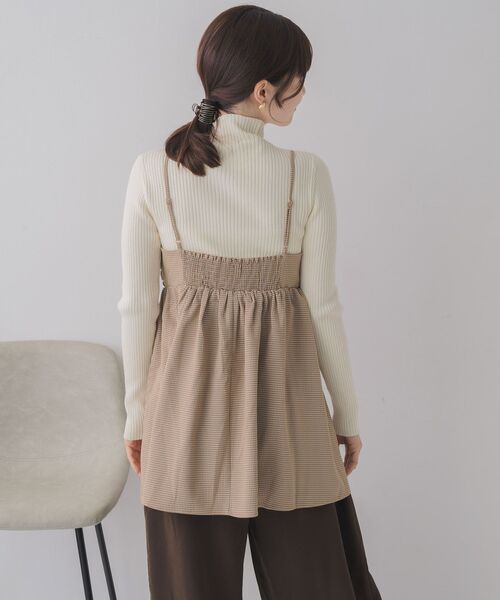 RETRO GIRL(レトロガール)の「アソートチェックビスチェ(シャツ/ブラウス・レディース・グリーン系その他2/ブラウン系その他2・FREE)」の9枚目の写真