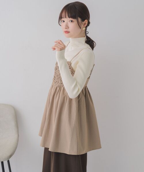 RETRO GIRL(レトロガール)の「アソートチェックビスチェ(シャツ/ブラウス・レディース・グリーン系その他2/ブラウン系その他2・FREE)」の10枚目の写真