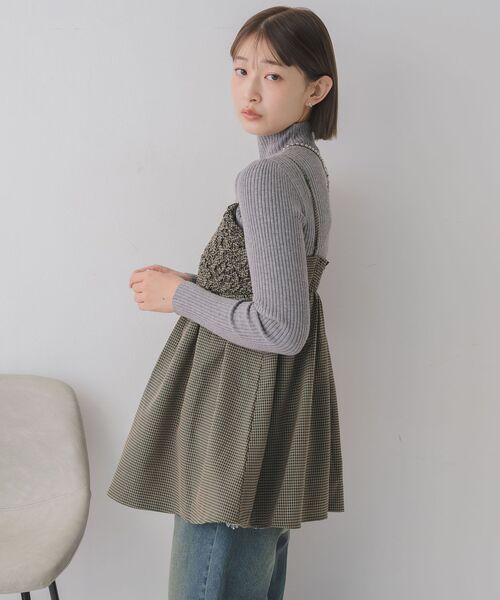 RETRO GIRL(レトロガール)の「アソートチェックビスチェ(シャツ/ブラウス・レディース・グリーン系その他2/ブラウン系その他2・FREE)」の18枚目の写真