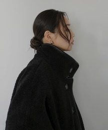 hellam | レザーパイピングボアジャケット(その他アウター)