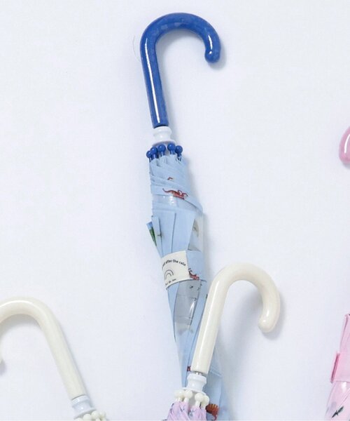 apres les cours（アプレレクール）の「花・ハート・さくらんぼ・恐竜柄傘（長傘・キッズ・ラベンダー/ピンク/アイボリー/サックスブルー・SMALL/MEDIUM）」の2枚目の写真