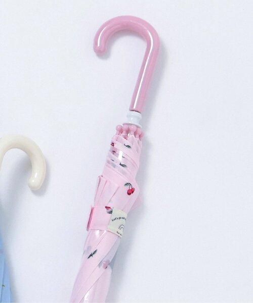 apres les cours（アプレレクール）の「花・ハート・さくらんぼ・恐竜柄傘（長傘・キッズ・ラベンダー/ピンク/アイボリー/サックスブルー・SMALL/MEDIUM）」の9枚目の写真