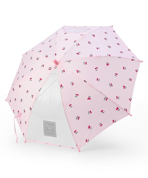 apres les cours（アプレレクール）の「花・ハート・さくらんぼ・恐竜柄傘（長傘・キッズ・ラベンダー/ピンク/アイボリー/サックスブルー・SMALL/MEDIUM）」の10枚目の写真
