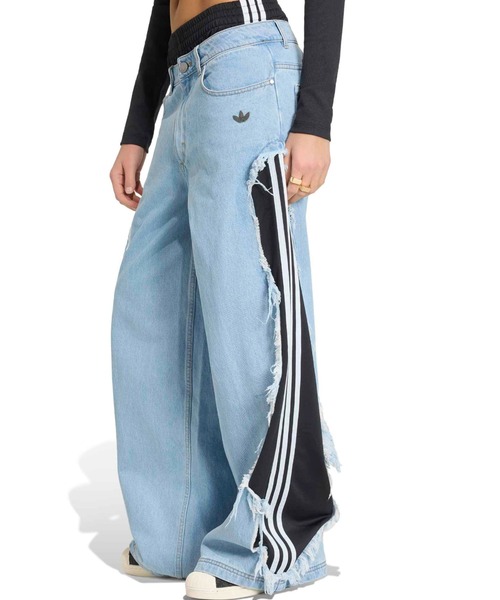 adidas ADILENIUM 5 DECONSTRUCTED DENIM PANTS / アディダス アディ