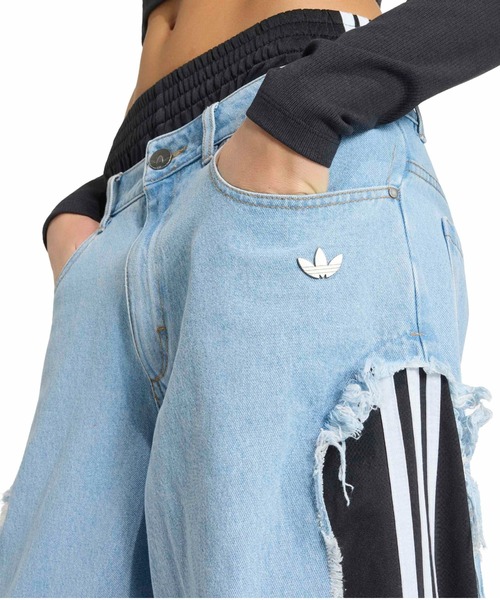adidas ADILENIUM 5 DECONSTRUCTED DENIM PANTS / アディダス アディ