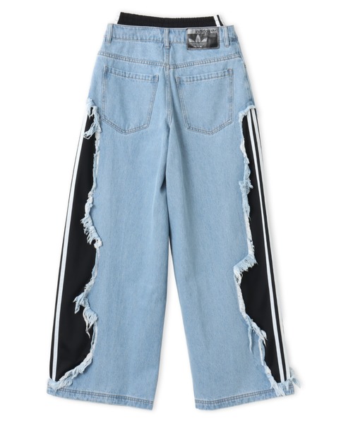 adidas ADILENIUM 5 DECONSTRUCTED DENIM PANTS / アディダス アディ