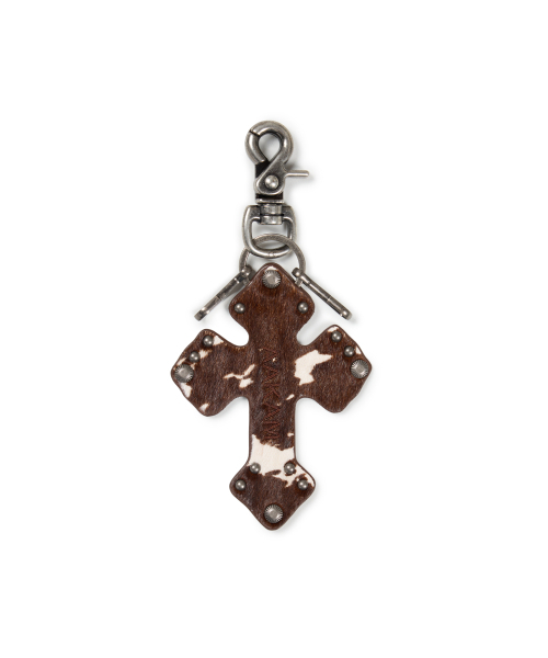 AAKAM(アーカム)の「Calf Hair CROS2 Keyring (Brown)(キーケース/キーアクセサリー・レディース・その他・FREE)」の1枚目の写真
