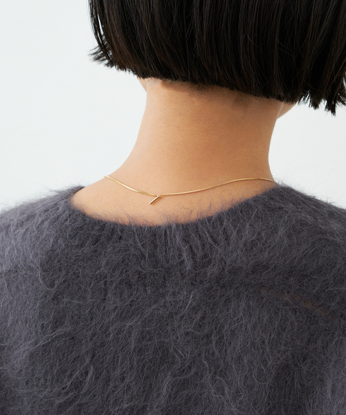 IENA（イエナ）の「《追加3》SASKIA DIEZ/サスキア ディツ FINE NL FRINGE CUBIC ネックレス（ネックレス・レディース・ゴールド・FREE）」の5枚目の写真