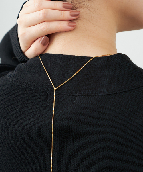 IENA（イエナ）の「《追加3》SASKIA DIEZ/サスキア ディツ FINE NL FRINGE CUBIC ネックレス（ネックレス・レディース・ゴールド・FREE）」の8枚目の写真