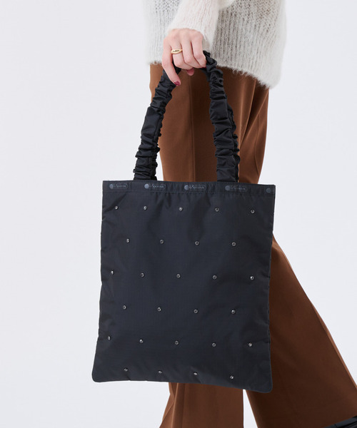 LeSportsac(レスポートサック)の「GH EMERALD TOTE ビジューブラックグレー(トートバッグ・レディース・ブラック・FREE)」の7枚目の写真