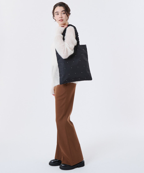 LeSportsac(レスポートサック)の「GH EMERALD TOTE ビジューブラックグレー(トートバッグ・レディース・ブラック・FREE)」の8枚目の写真